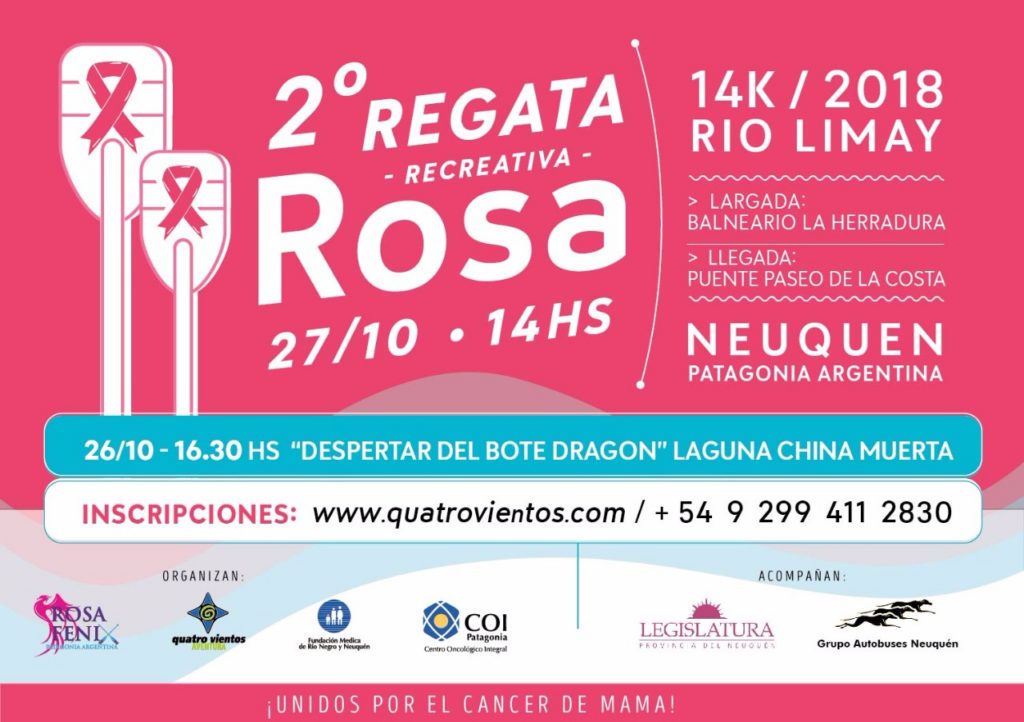 Regata Rosa Rio Limay 2018
